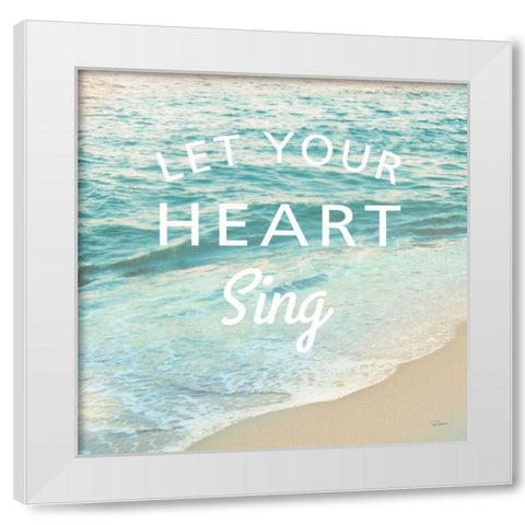 Sea Inspiration VI White Modern Wood Framed Art Print by Schlabach, Sue