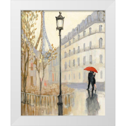 To the Metro II White Modern Wood Framed Art Print by Purinton, Julia