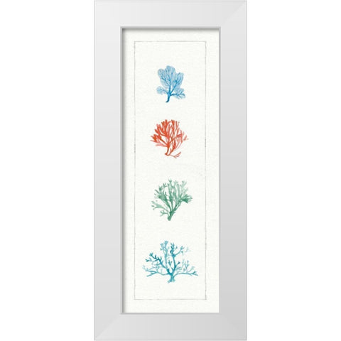 Water Coral VII White Modern Wood Framed Art Print by Audit, Lisa