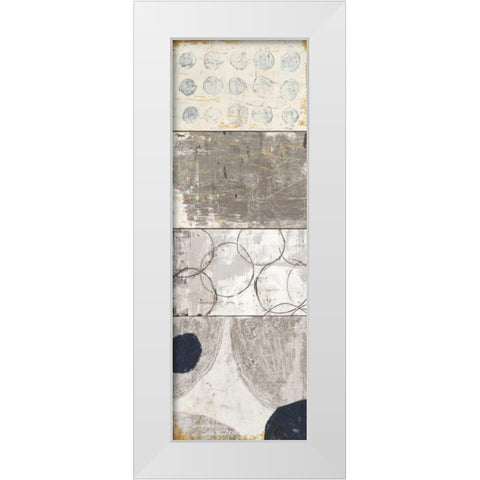 Scorched Earth I White Modern Wood Framed Art Print by Mullan, Michael