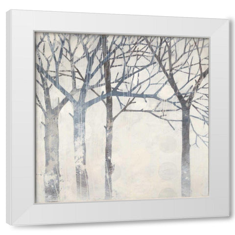 Day White Modern Wood Framed Art Print by Lovell, Kathrine