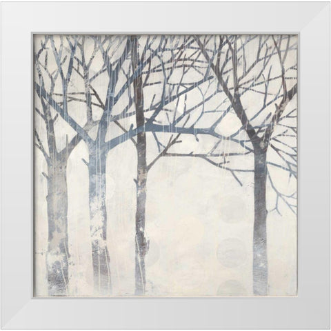 Day White Modern Wood Framed Art Print by Lovell, Kathrine