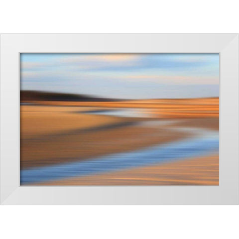 Low Tide White Modern Wood Framed Art Print by Gendreau, Katherine