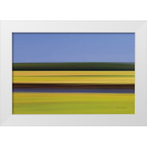 Midday Marsh White Modern Wood Framed Art Print by Gendreau, Katherine