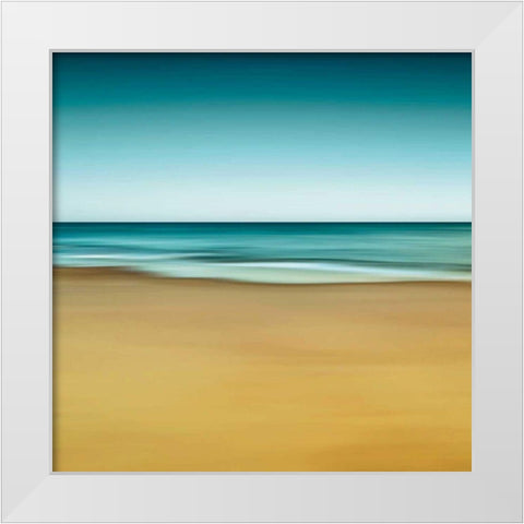 Montauk Mood White Modern Wood Framed Art Print by Gendreau, Katherine