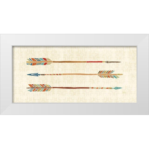 Southwest at Heart VII White Modern Wood Framed Art Print by Charron, Veronique