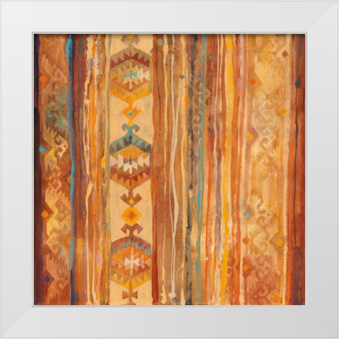 Arizona White Modern Wood Framed Art Print by Hristova, Albena