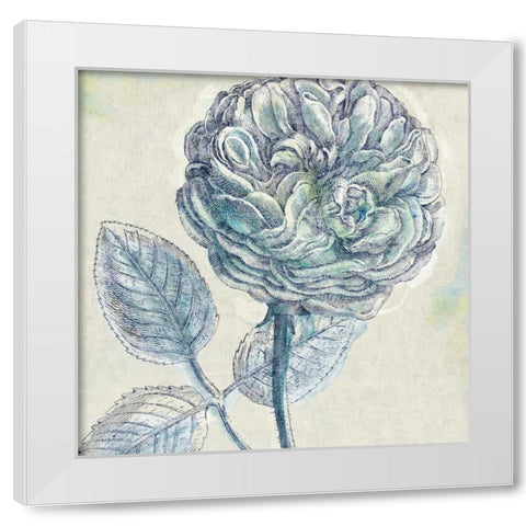 Belle Fleur III White Modern Wood Framed Art Print by Schlabach, Sue