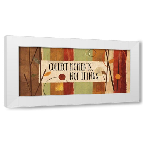 Modern Forest Quote IV White Modern Wood Framed Art Print by Charron, Veronique