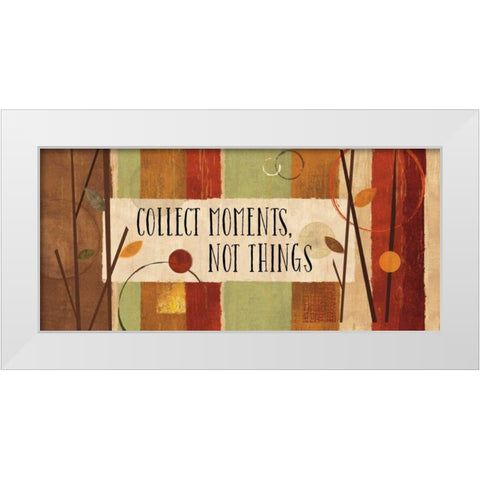 Modern Forest Quote IV White Modern Wood Framed Art Print by Charron, Veronique