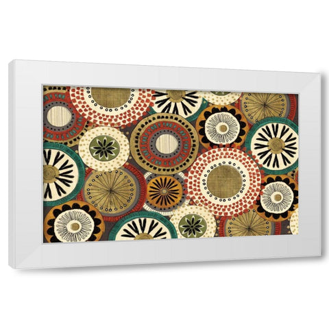Spice Road I White Modern Wood Framed Art Print by Charron, Veronique
