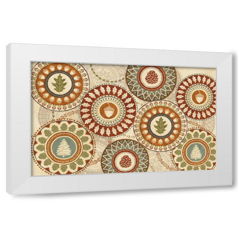 Lodge Resort V White Modern Wood Framed Art Print by Charron, Veronique