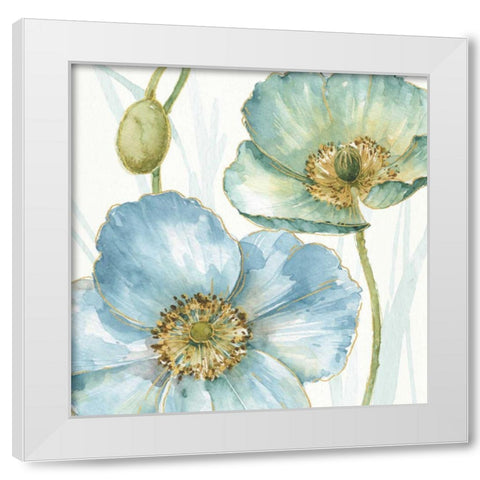 My Greenhouse Flowers II White Modern Wood Framed Art Print by Audit, Lisa