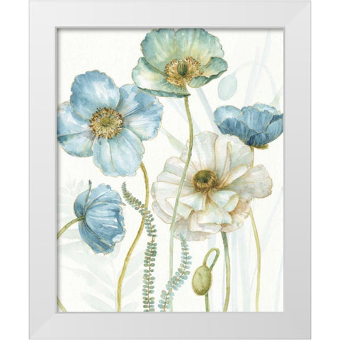 My Greenhouse Flowers VI White Modern Wood Framed Art Print by Audit, Lisa