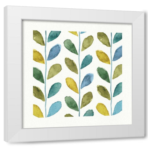 My Greenhouse Geo I White Modern Wood Framed Art Print by Audit, Lisa