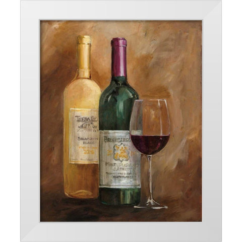 Salute II White Modern Wood Framed Art Print by Tillmon, Avery