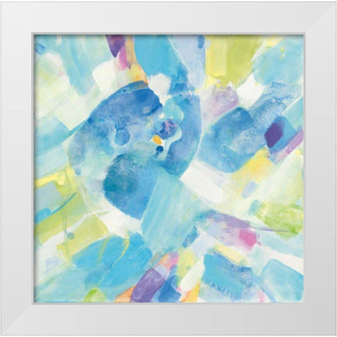 Made in the Shade II White Modern Wood Framed Art Print by Hristova, Albena