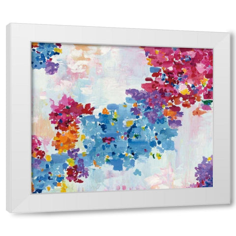 What Dreams Look Like White Modern Wood Framed Art Print by Wild Apple Portfolio