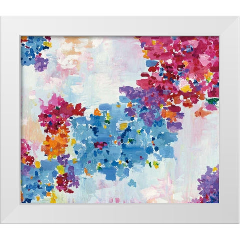 What Dreams Look Like White Modern Wood Framed Art Print by Wild Apple Portfolio