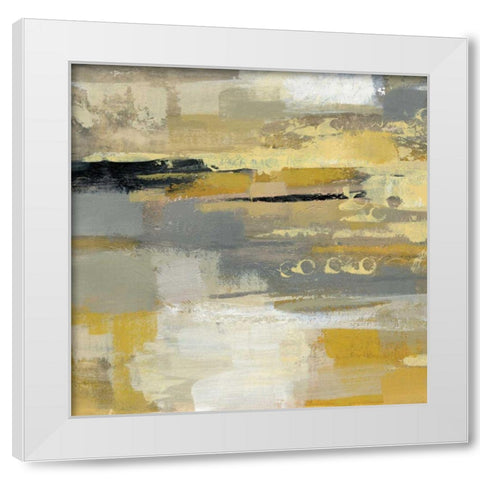 Urban Walkway II White Modern Wood Framed Art Print by Vassileva, Silvia