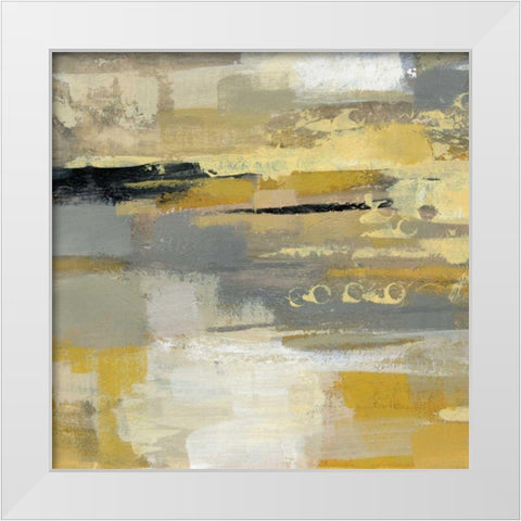 Urban Walkway II White Modern Wood Framed Art Print by Vassileva, Silvia