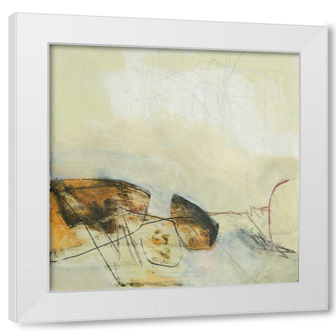 In the Clouds II White Modern Wood Framed Art Print by Davies, Jane