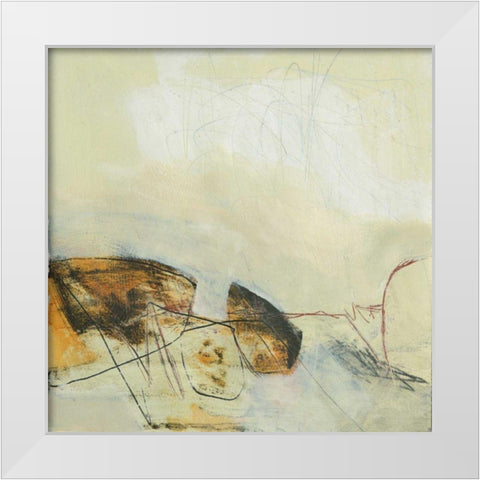 In the Clouds II White Modern Wood Framed Art Print by Davies, Jane