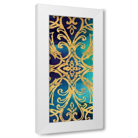 Little Jewels VIII White Modern Wood Framed Art Print by Aiken, Jess