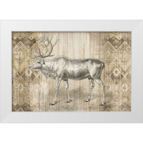 Natural History Lodge IX White Modern Wood Framed Art Print by Wild Apple Portfolio