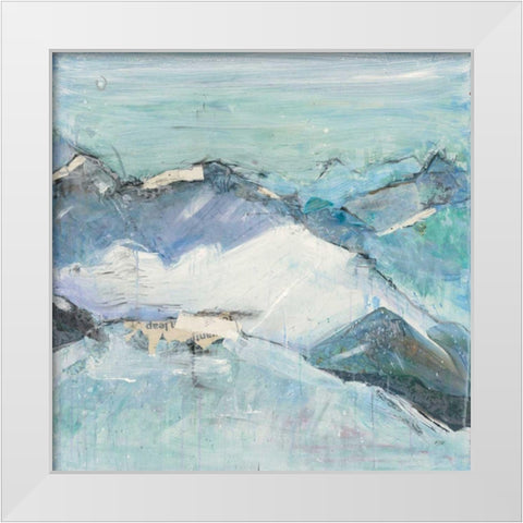 The Sun Never Says II White Modern Wood Framed Art Print by Day, Kellie