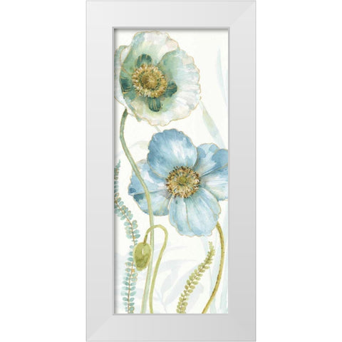 My Greenhouse Flowers IX White Modern Wood Framed Art Print by Audit, Lisa