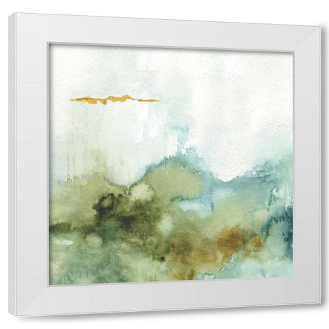 My Greenhouse Abstract III White Modern Wood Framed Art Print by Audit, Lisa