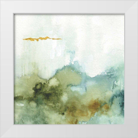 My Greenhouse Abstract III White Modern Wood Framed Art Print by Audit, Lisa