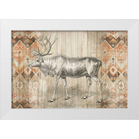 Natural History Lodge Southwest IX White Modern Wood Framed Art Print by Wild Apple Portfolio