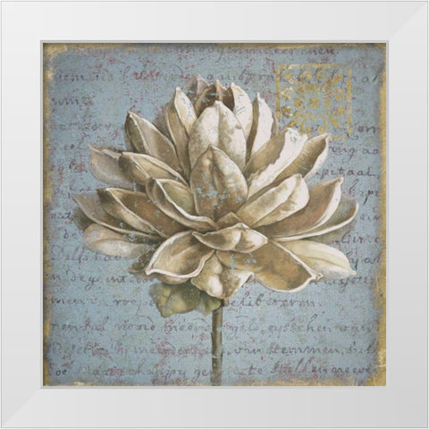 Seed Pod I White Modern Wood Framed Art Print by Grove, Beth