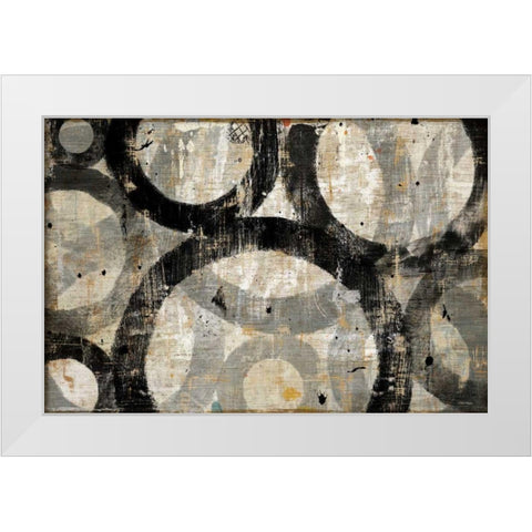 Industrial I White Modern Wood Framed Art Print by Mullan, Michael