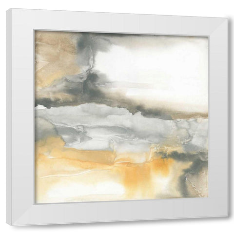 Minerals I White Modern Wood Framed Art Print by Paschke, Chris