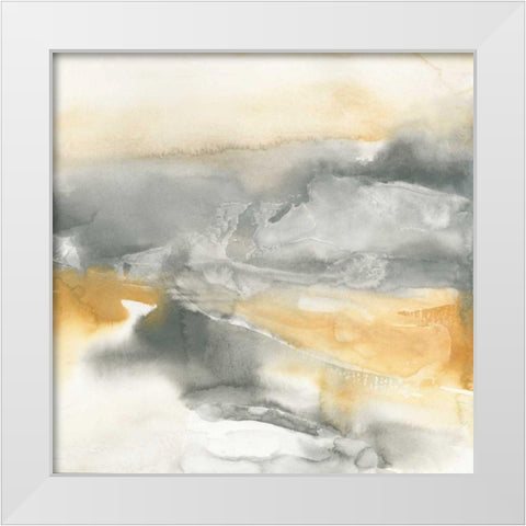 Minerals II White Modern Wood Framed Art Print by Paschke, Chris