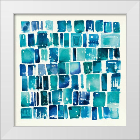 Pas Parfait I White Modern Wood Framed Art Print by Novak, Shirley
