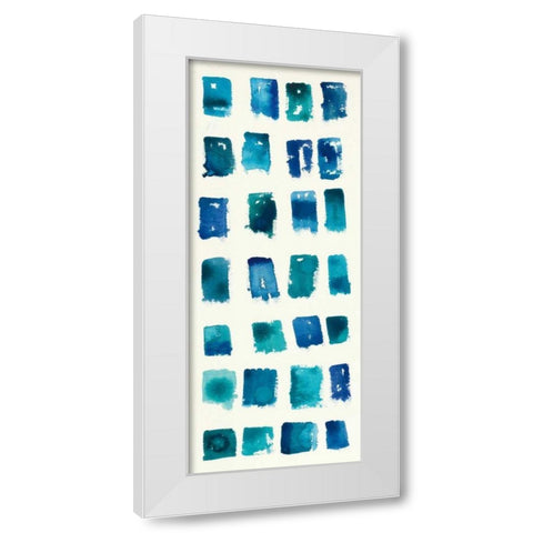 Pas Parfait V White Modern Wood Framed Art Print by Novak, Shirley