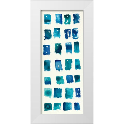 Pas Parfait V White Modern Wood Framed Art Print by Novak, Shirley