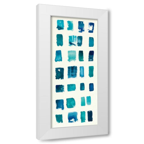Pas Parfait VI White Modern Wood Framed Art Print by Novak, Shirley