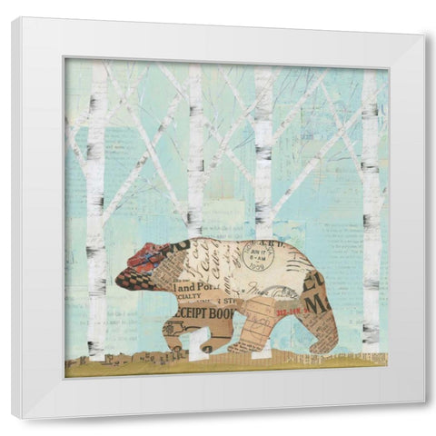 In the Forest II White Modern Wood Framed Art Print by Prahl, Courtney