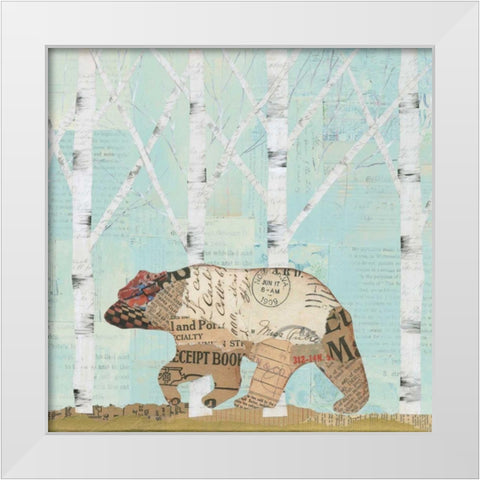 In the Forest II White Modern Wood Framed Art Print by Prahl, Courtney