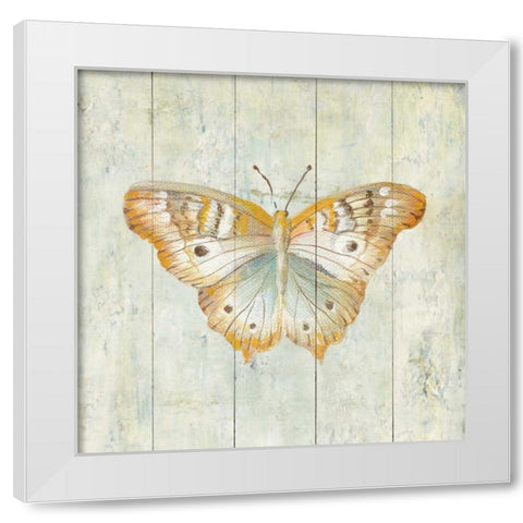 Natural Flora VII White Modern Wood Framed Art Print by Nai, Danhui