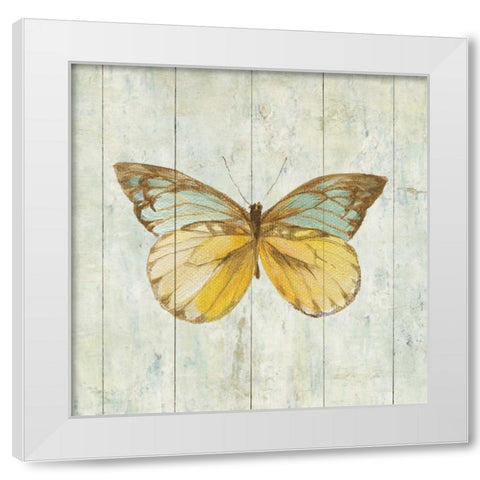 Natural Flora VIII White Modern Wood Framed Art Print by Nai, Danhui