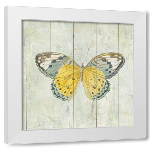 Natural Flora IX White Modern Wood Framed Art Print by Nai, Danhui