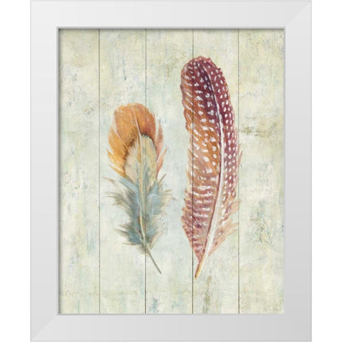 Natural Flora XI White Modern Wood Framed Art Print by Nai, Danhui