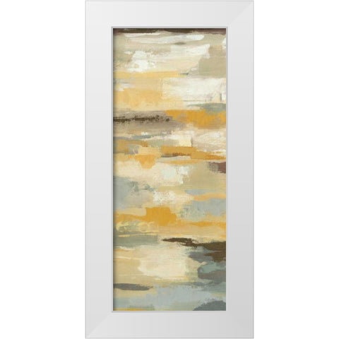 Earth Abstracts I White Modern Wood Framed Art Print by Silvia, Vassileva