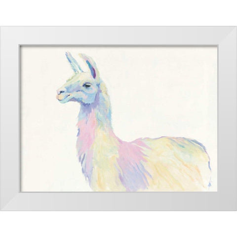 Ophelia Crop White Modern Wood Framed Art Print by Tillmon, Avery